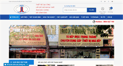Desktop Screenshot of inoxtrungthanh.com